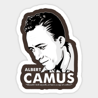 Albert Camus // Quotes Fan Art Sticker